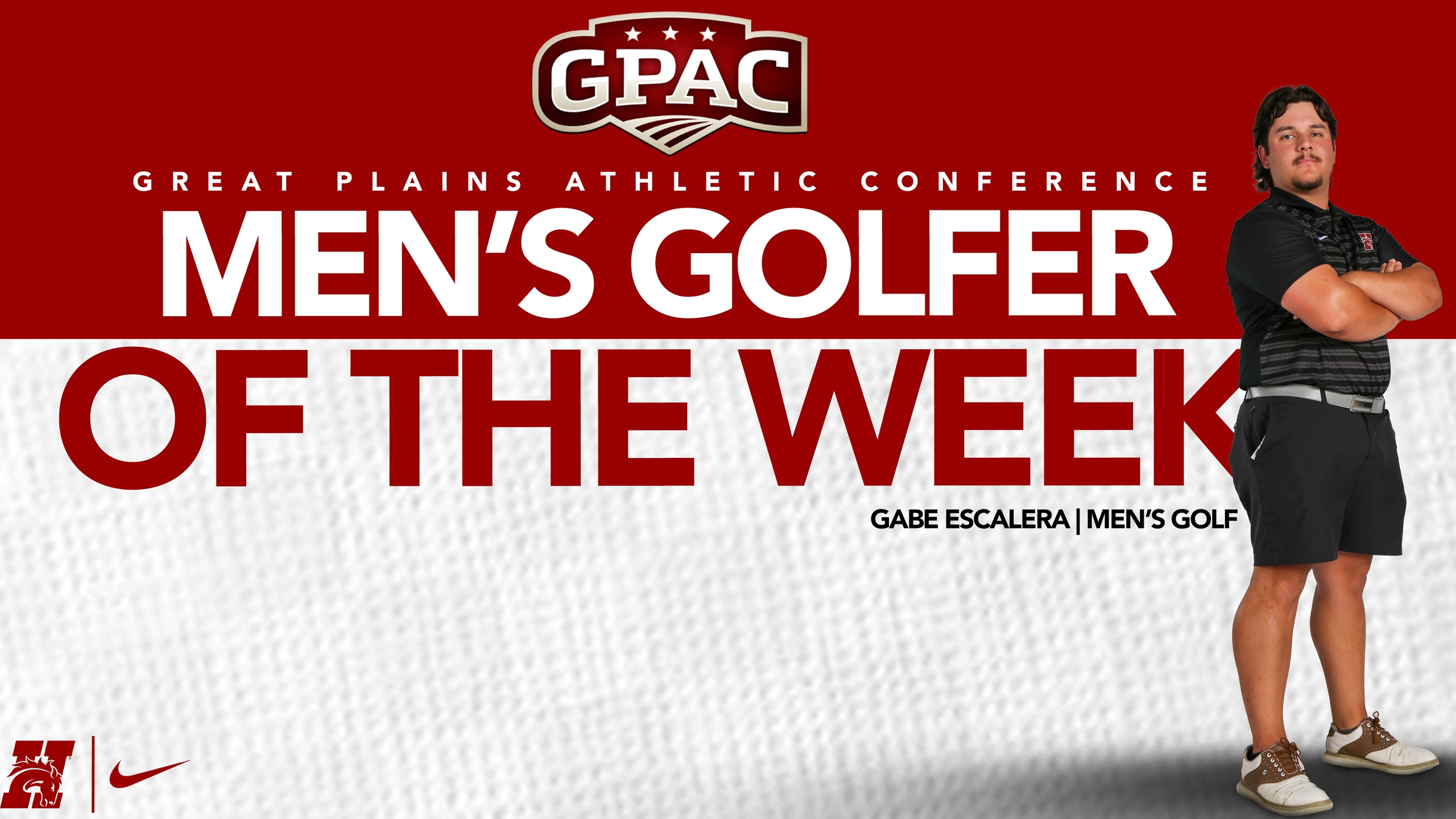 Escalera Concludes Fall Season with GPAC Golfer of the Week