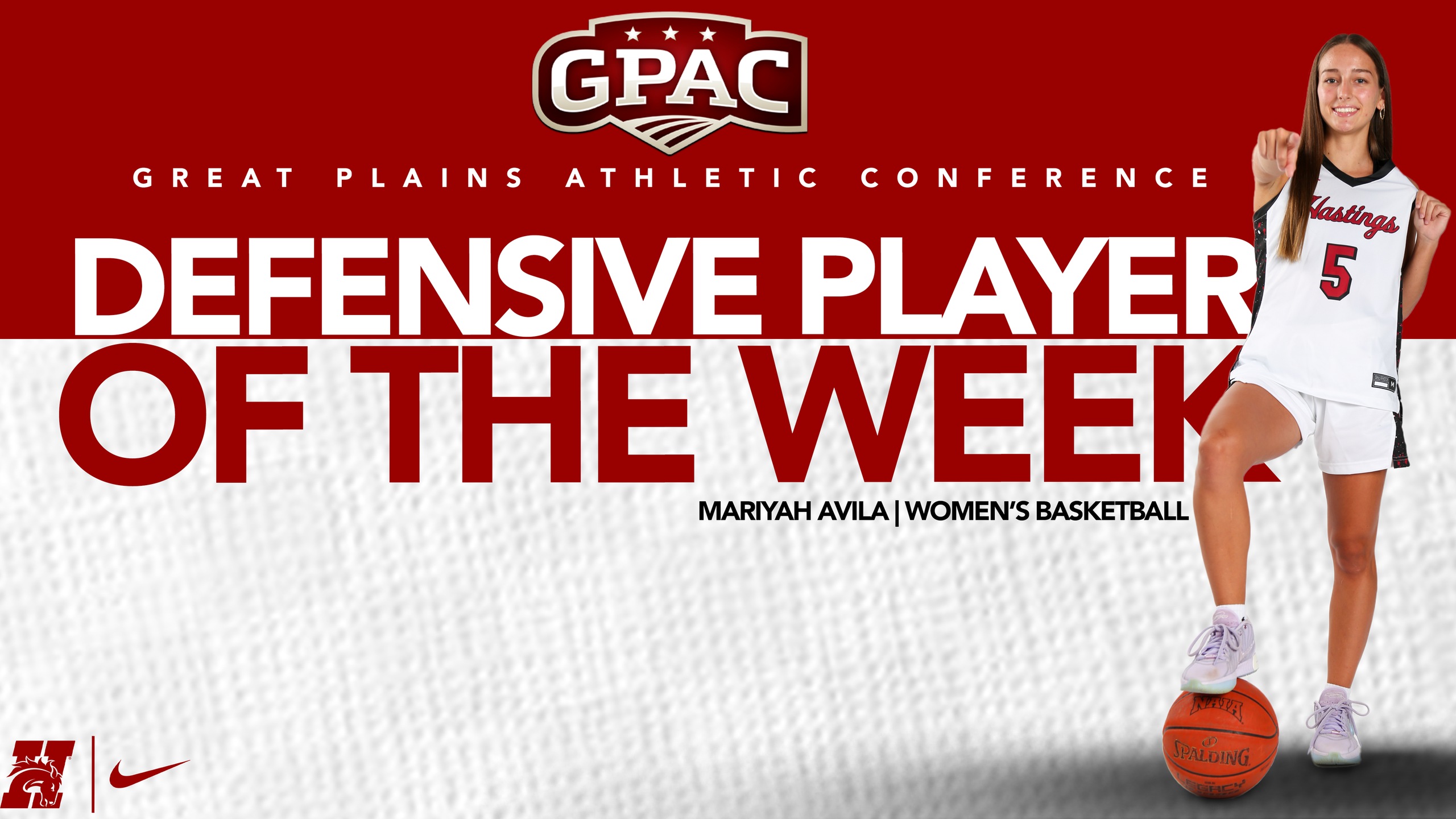 Avila Awarded GPAC Defensive Player of the Week