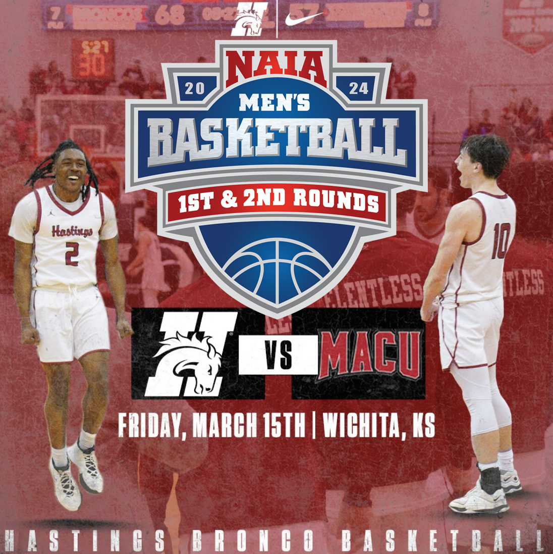 Men's Basketball Headed to Wichita for First and Second Round of NAIA Tournament