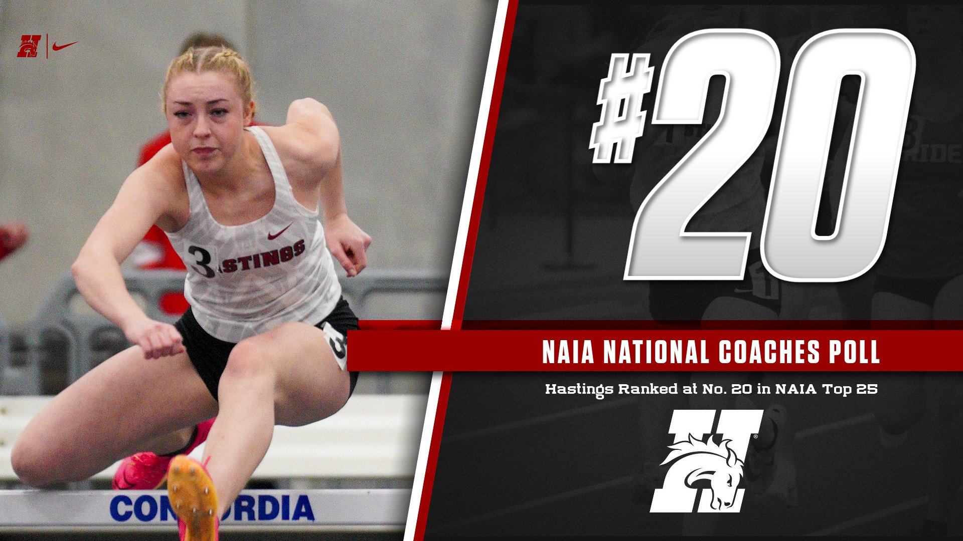 Women's Track and Field Ranked 20th This Week